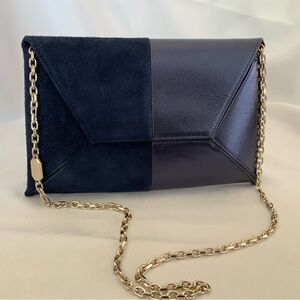 Stuart Weitzman envelope clutch